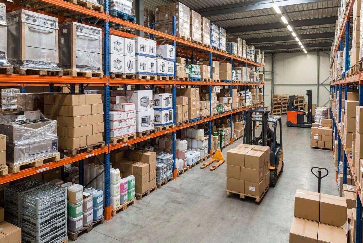 Depo ve ürün stok alanı